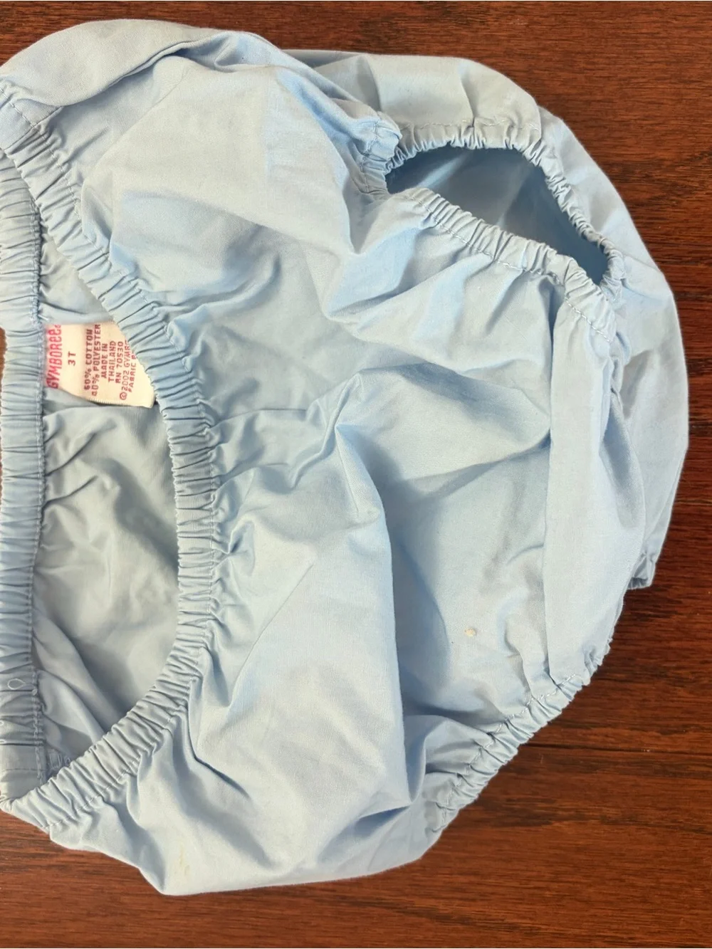Gymboree Light Paris Blue and Navy Pleated Sundress 4